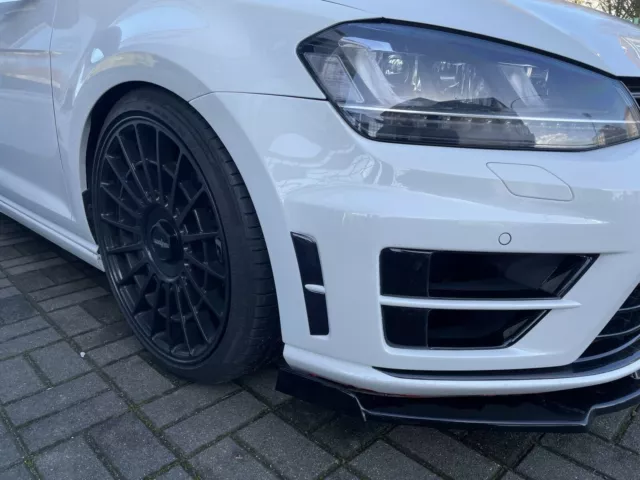 VW Golf 7R VFL 3D Flaps Kiemen in Wunschfarbe Harzbeschichtung