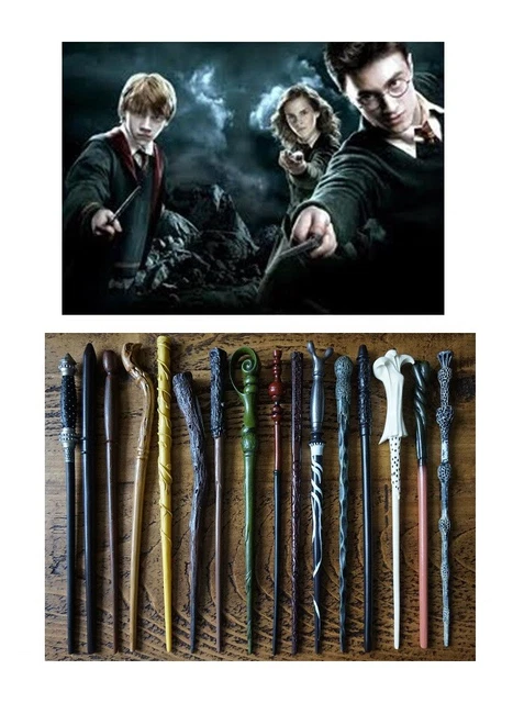 Harry Potter Magic Wand Hermione Dumbledore Voldemort Sirius Wizard Collection E - Foto 5