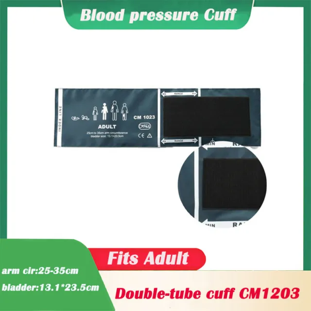 Adult Double-Tube NIBP Cuff/Blood pressure Cuff cir:25-35cm bladder:13.1*23.5cm