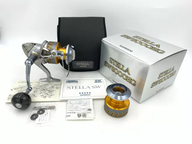 VERY GOOD! SHIMANO 02 TWIN POWER 5000HG Used Spinning Reel japan F/S  $139.90 - PicClick