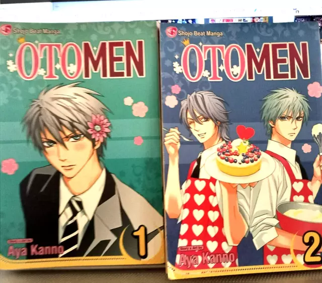 Otomen Vol 1 & 2  Manga, Aya Kanno, Shojo Beat, English