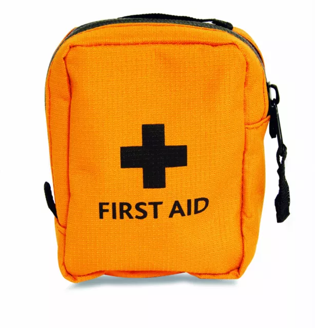 Empty First Aid Kit Bag - Small - Orange - Hi Viz - Forestry - Marine - Travel