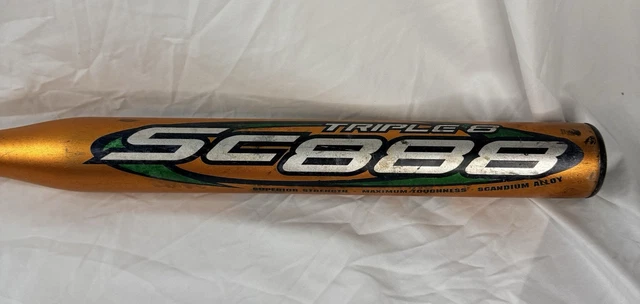 Easton Bz800 Sc888 Batte De Baseball Easton Triple 8 SC888 BZ800 32 29 Oz (-3) - Vintage, Alliage Métal, Occasion Bon état Maillot Red Star 93