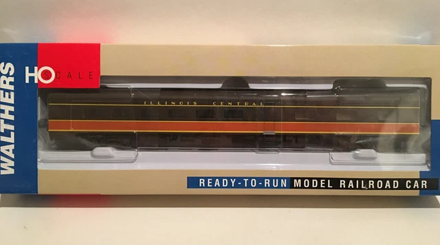 HO Walthers Illinois Central Pullman Standard 48 Seat Diner Passenger Car IC