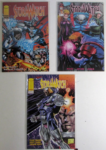 StormWatch Lot of 3 #23,25,Special 1 Image Comics (1995) 1st Print Comic Books