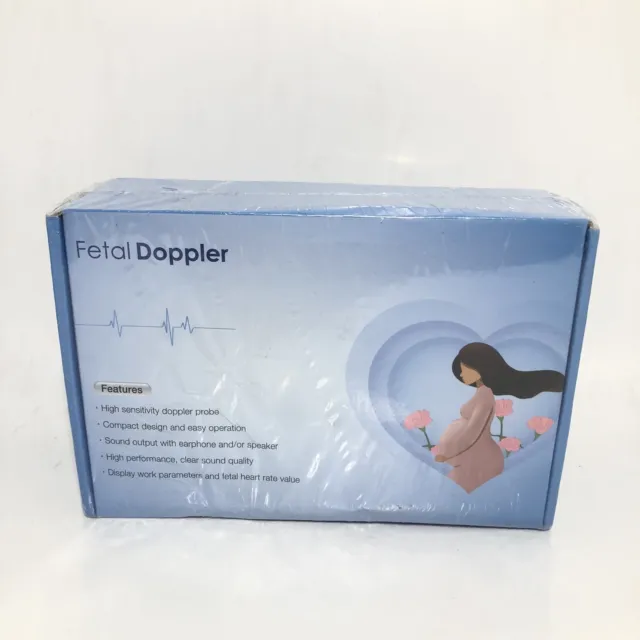 Fetal Dopler BABY MONITOR WITH BAG ACCESSORIES SEALED IN BOX