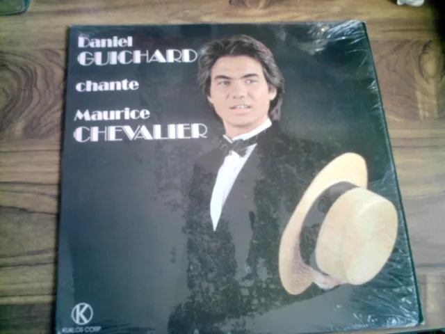 disque vinyle LP 33 t tours  daniel guichard chante maurice chevalier mimi