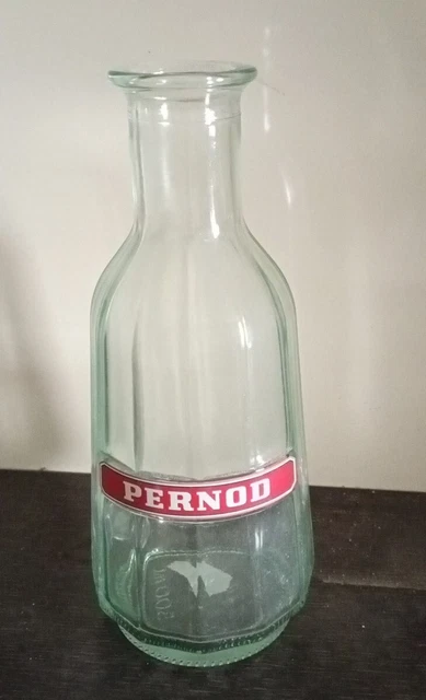 Antique Carafe Pernod 20 Cm High, 500Ml, Bar, Bistro.