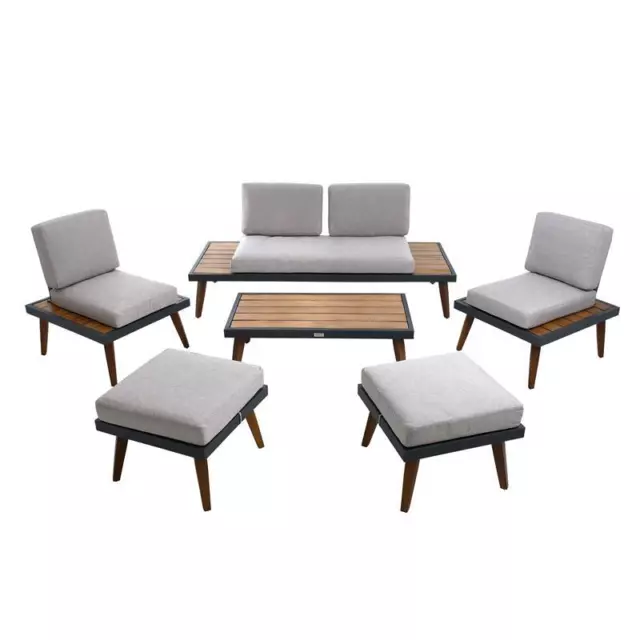 Sitzgruppe Gartenmöbel Gartenlounge Lounge Set Gartenset Outdoor Möbel Terrasse