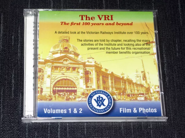 VRI Centenary DVD Set of 2 DVDs - Victorian Railways Institute Centenary DVD Set