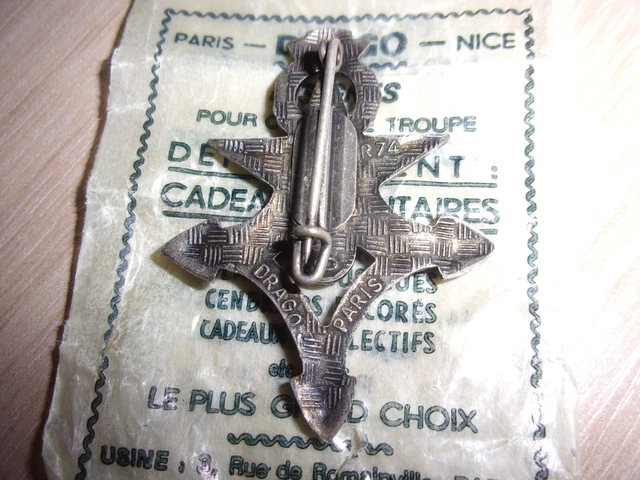 Insigne 2ème Compagnie Saharienne De Transmissions – Armée Française – DRAGO H 595