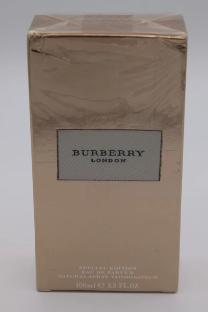 BURBERRY LONDON Special Edition Eau de Parfum Vaporisateur 100ml NEUF/BLISTER