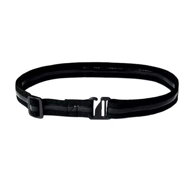 Unisex Lock Stay Shirt Black Belt Soft Hidden Seamless Keeper Light Elastic New
