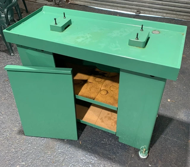 USED MYFORD LATHE Cabinet Industrial Raising Blocks And Front Cover ...