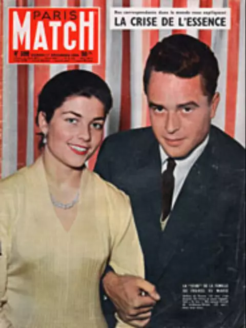 Paris Match n° 399 / Jean Cocteau / cauchemar sur Orly (1er décembre 1956