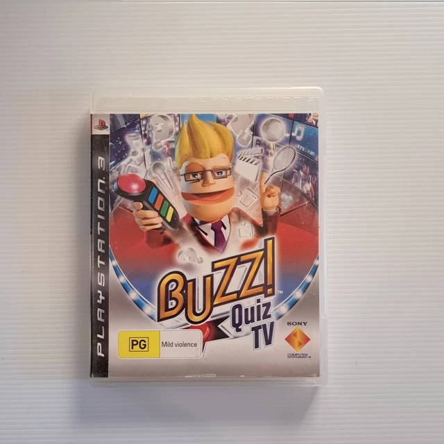 Buzz! Quiz TV For Playstation 3:Brand New in Box:Rare trivia