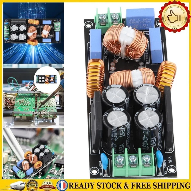 AC POWER FILTER High Current Audio Power Amplifier Convenient EMI ...