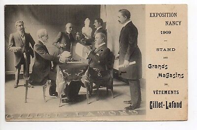 Nancy meurthe et moselle CPA 54 exposure 1909 stand shops gillet-lafond