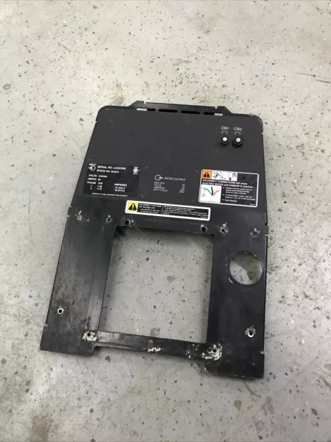 Miller XMT 304 CC/CV back Face Plate Cover circuit car display panel welder