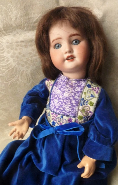 SFBJ-PARIS  POUPEE ANCIENNE moule 60 -TÊTE BISCUIT - EPOQUE JUMEAU