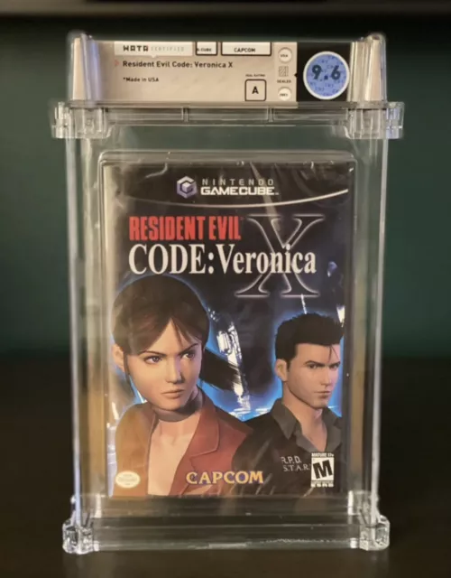 Resident Evil CODE: Veronica X GameCube New Sealed GRADED WATA 9.6