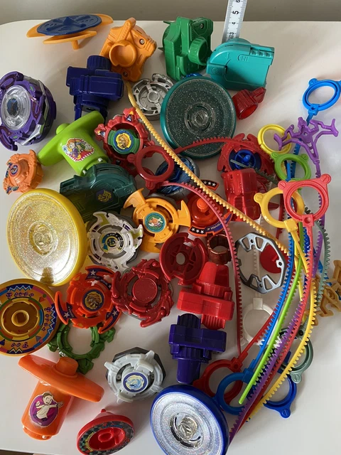 VINTAGE BEYBLADE COLLECTION Launchers Collectable Takara Tomy large ...