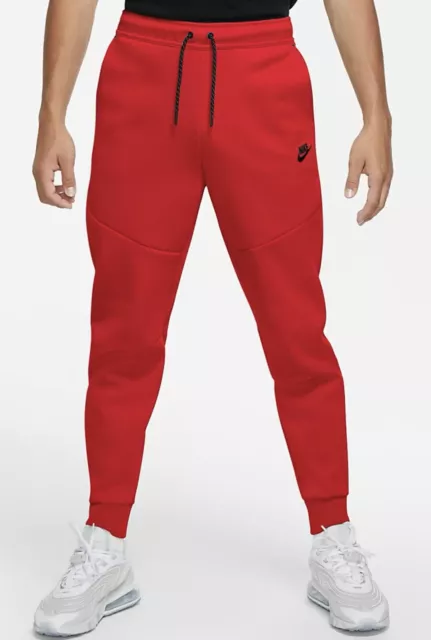 NEW NIKE SPORSTWEAR TECH FLEECE JOGGER PANTS Men's Multi Size RED  CU4495-677 $80.99 - PicClick