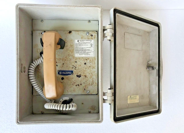 GAI-TRONICS 701-302 Cornetta/Altoparlante Ampplificatore 120 VAC Con Recinto #7