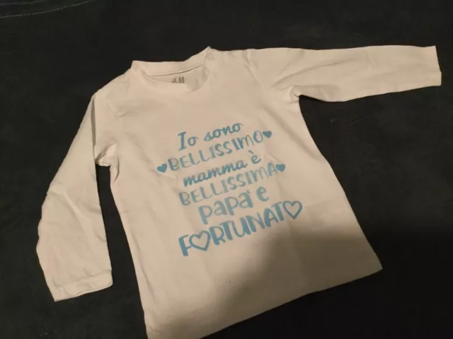 Maglietta personalizzata Neonato Uomo donna Compleanno maglia regalo bambino 3