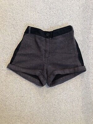 M And S Tailored Shorts With Sparkly Thread, Age 7-8,Good Condition,Adjustable
