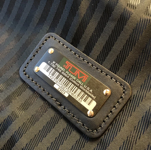 NWT Tumi Alpha Classic Garment Bag black travel suitcase, Ballistic Nylon 8