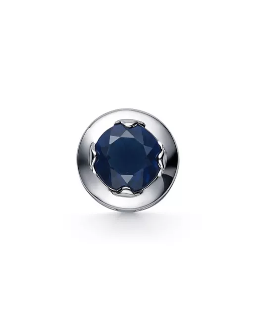 Le Pendentif Sterling 925 Avec Zircone 10,5mm Sans Chaîne Bijoux Rond Cercle