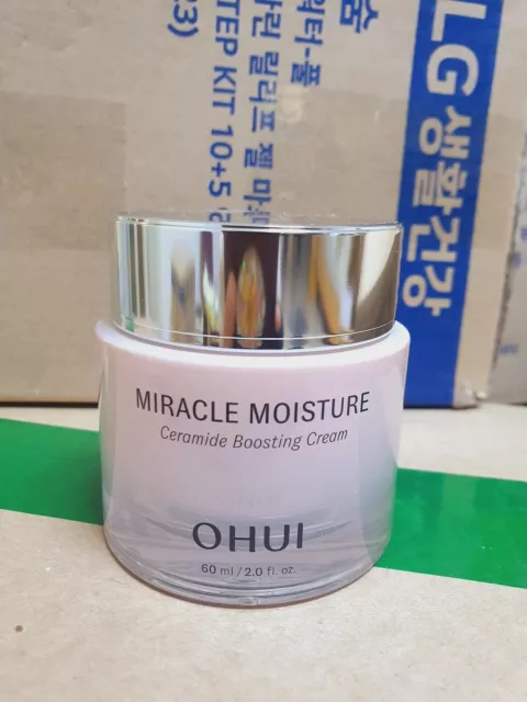 OHUI Miracle Moisture Ceramide Boosting Cream 60ml O HUI. New Without Boxes