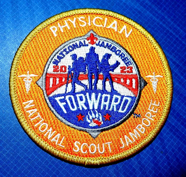 RARE 2023 NATIONAL Jamboree Listening Ear Team Patch Scouts 2023 Wsj