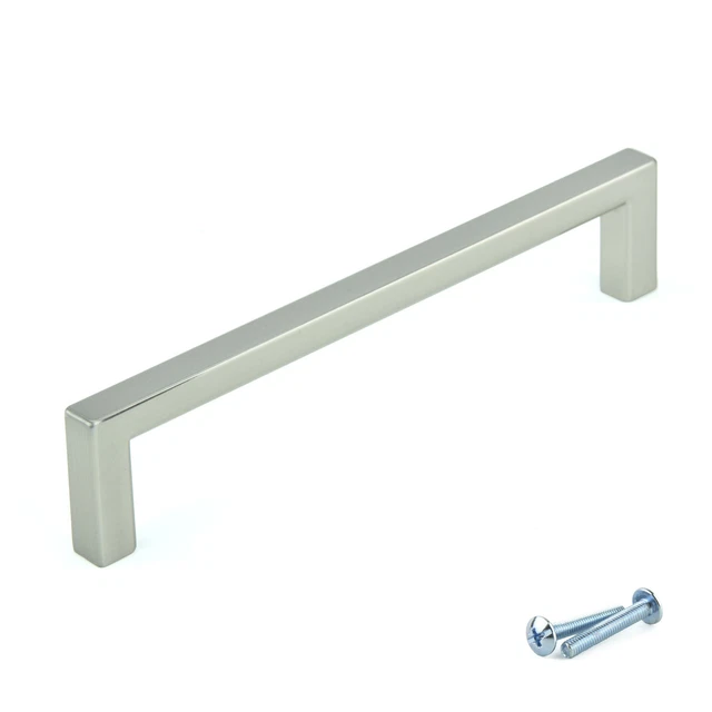 S Steel Kitchen Cabinet Door Handles Cupboard Drawer Bedroom Furniture Pull R7