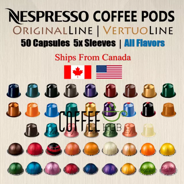 nespresso originalline capsules
