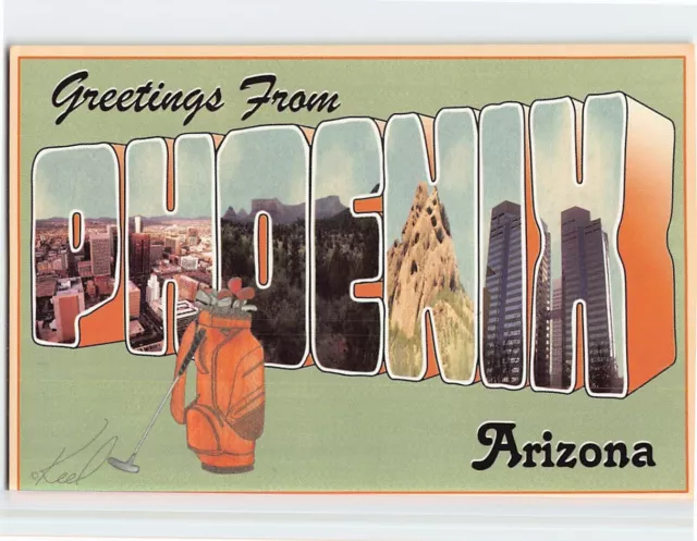 Postcard Greetings from Phoenix Arizona USA