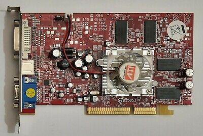 Powercolor Radeon 9600 Pro AGP Grafikkarte (ATI Radeon 9600 Pro, 256MB, 2004)