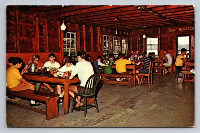 Camp Notre Dame Lake Spofford New Hampshire Vintage Unposted Postcard