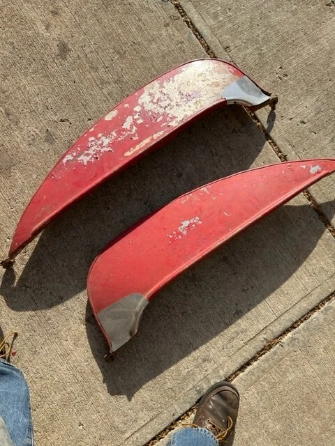 1957 Mercury Foxcraft MER-57 FENDER SKIRTS Vintage Custom Low Rider Lead Sled 1957 Mercury Foxcraft MER-57 FENDER SKIRTS Vintage Custom Low Rider Lead Sled