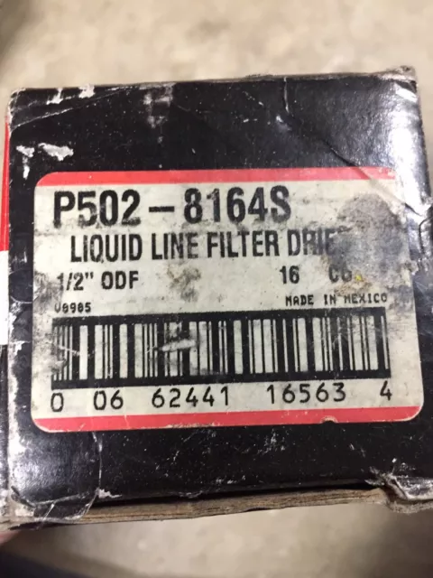 TotalLine P502-8164S Liquid Line Filter Drier 1/2” ODF 16 Cu In