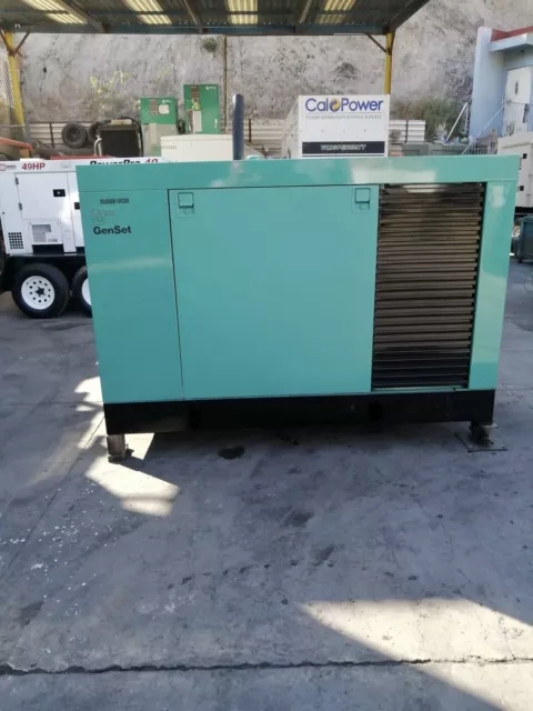 75 KW Onan Diesel Generator Set w/ Komatsu Engine. Low Hours and Load Tested