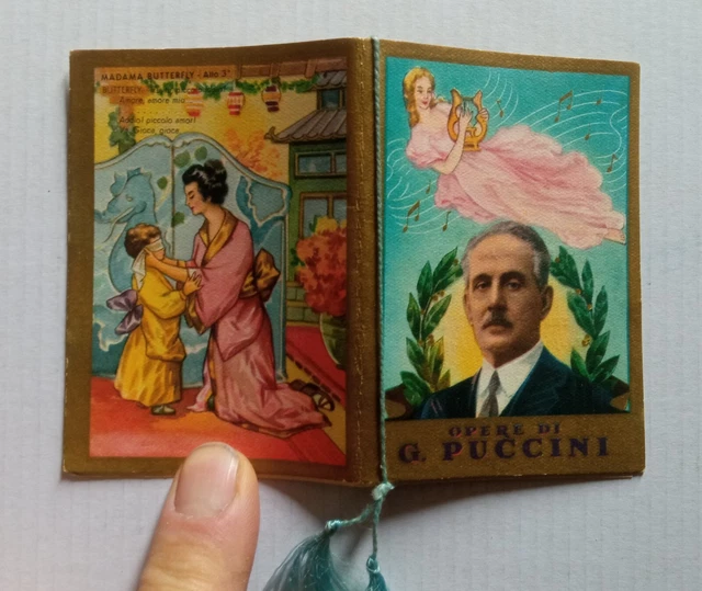 Calendarietto 1951 Opere di G. PUCCINI