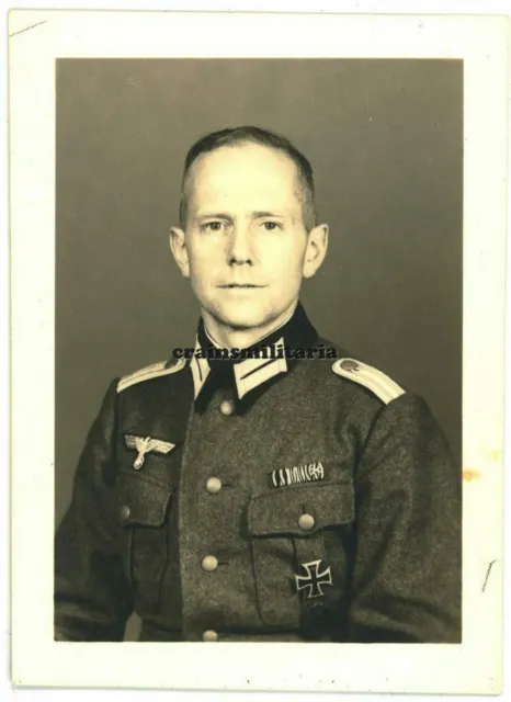 Orig. Foto Portrait Leutnant Offizier mit EK1 Orden 1.WK Ordensspange in TRIER