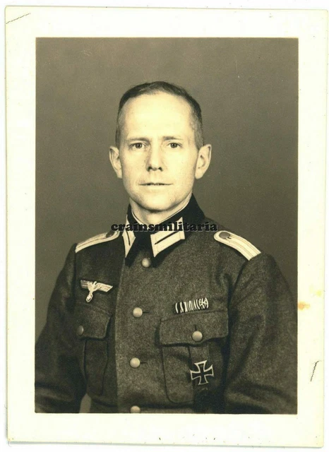 Orig. Foto Portrait Leutnant Offizier mit EK1 Orden 1.WK Ordensspange in TRIER