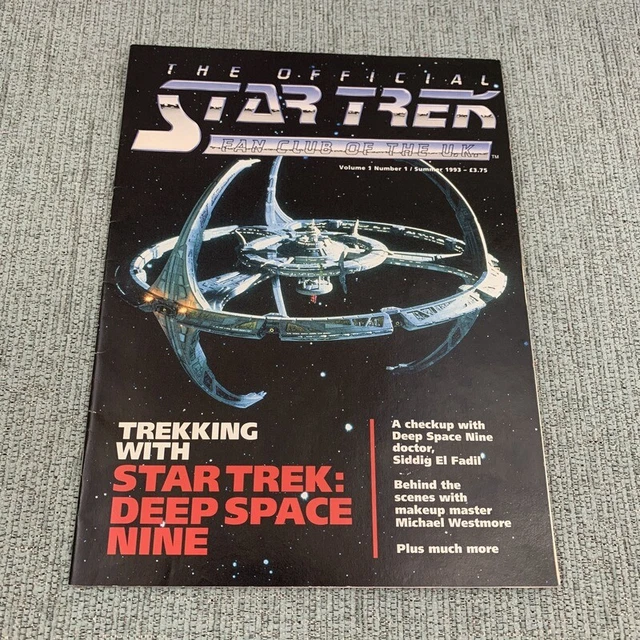 The Official Star Trek Fan Club of the UK Volume 1 Number 1 Summer 1993
