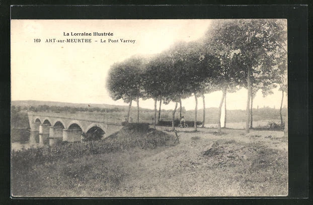 CPA Art-sur-Meurthe, Le Pont Varroy
