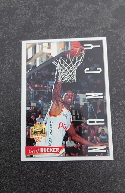 Carte Panini LNB 1995 N°115 - Stéphane Risacher (Pro A) - Presque Neuf