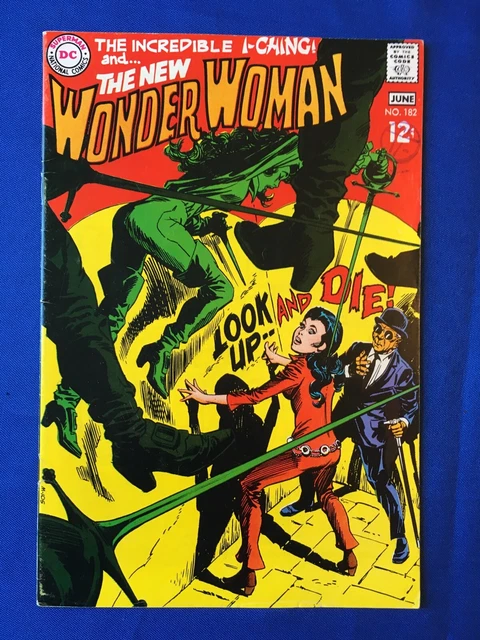 Wonder Woman #182 FN+ (6.5) DC ( Vol 1 1969) (2)