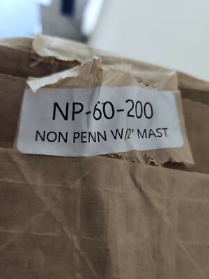 Non-Penetrating Antenna Mast Roof Mount with 2" x 94" Mast - EZ NP-60-200